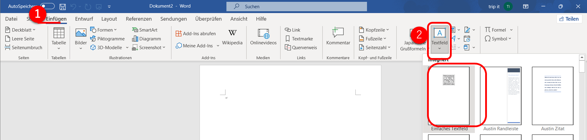 Optimale Wege, um eine A4-Seite in Microsoft Word zu vierteln